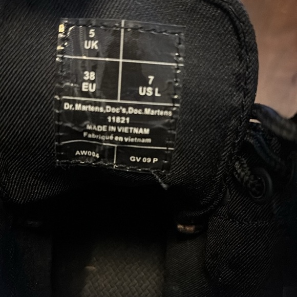 Dr Marten 11821 canvas floral. Size 7 US women - Picture 4 of 5